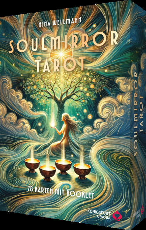 Soulmirror Tarot - 78 Karten mit Buch - (Soul Path, sensitive Tarotkarten) - Nina Wellmann