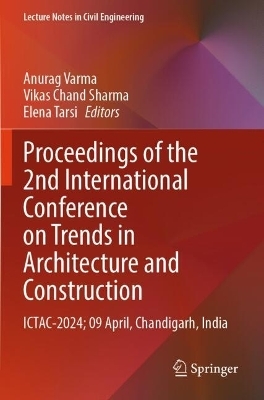 Proceedings of the 2nd International Conference on Trends in Architecture and Construction - 