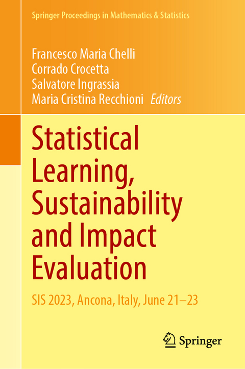 Statistical Learning, Sustainability and Impact Evaluation - 