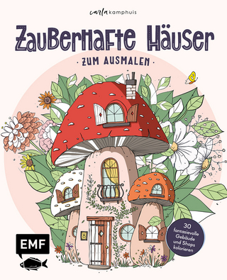 Zauberhafte Häuser zum Ausmalen