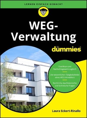 WEG-Verwaltung für Dummies - Laura Eckert-Rinallo