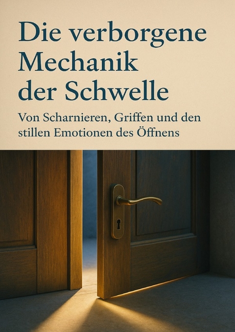 Die verborgene Mechanik der Schwelle - Kerstin Adler