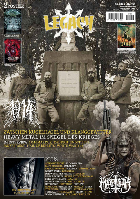 LEGACY MAGAZIN: THE VOICE FROM THE DARKSIDE - 