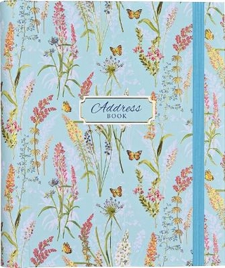 Blooms & Butterflies Large Address Book