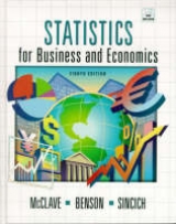 STATISTICS FOR BUSINESS ECONOMICS, STATISTICS FOR BUSINESS EXCEL      SUPPLEMENT, AND ACTIVSTATS EXCEL 01-02 PACKAGE (COLLEGE VERSION) - McClave, James T.; Benson, P. George; Sincich, Terry L.; Dummeldinger, Mark; Sincich (Dummeldinger)