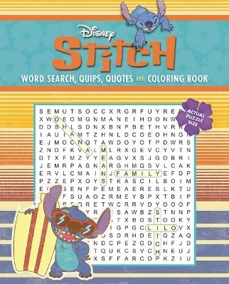 Disney Stitch Word Search, Quips, Quotes and Coloring Book -  Editors of Thunder Bay Press