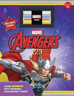 Marvel's Avengers Chalkboard 123