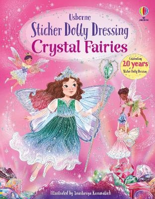 Sticker Dolly Dressing Crystal Fairies - Fiona Watt