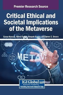 Critical Ethical and Societal Implications of the Metaverse