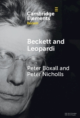 Beckett and Leopardi - Peter Boxall, Peter Nicholls