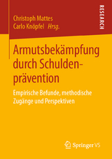 Armutsbek&auml;mpfung durch Schuldenpr&auml;vention - 