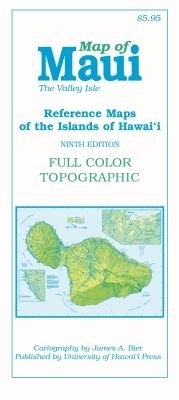 Map of Maui - James A. Bier