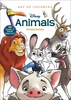 Art of Coloring: Disney Animals -  Disney Books