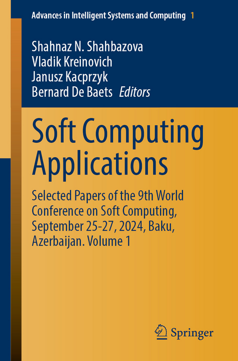 Soft Computing Applications - 