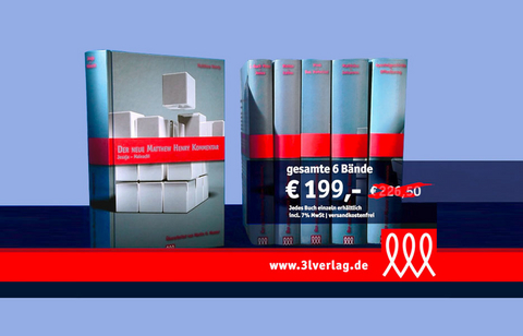 Paket Der neue Matthew Henry Kommentar - 6 B&auml;nde - Matthew Henry