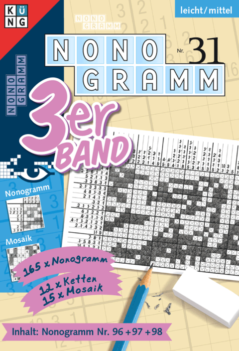 Nonogramm 3er-Band Nr. 31