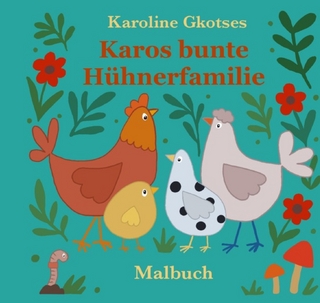 Karos bunte Hühnerfamilie