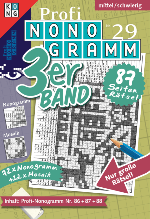 Profi-Nonogramm 3er-Band Nr. 29