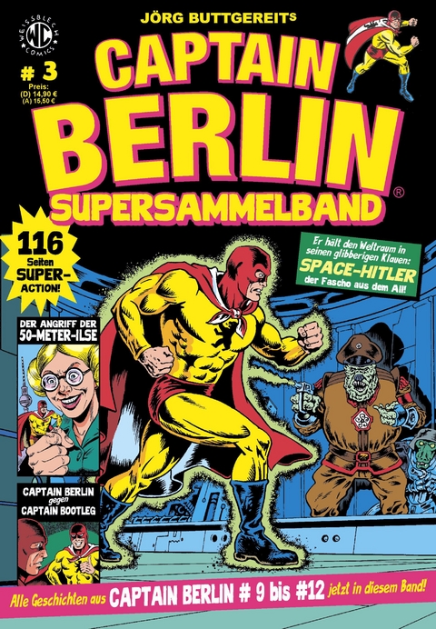 CAPTAIN BERLIN Supersammelband 3 - J&ouml;rg Buttgereit, Levin Kurio, Michael Musal