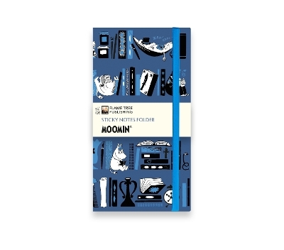 Moomin Bookshelves Flame Tree Sticky Notes Folder - 