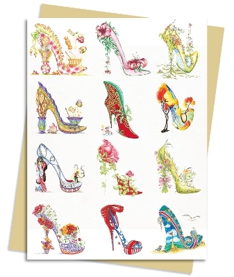 Sally King Design: The Art of the Shoe Greeting Card Pack - 