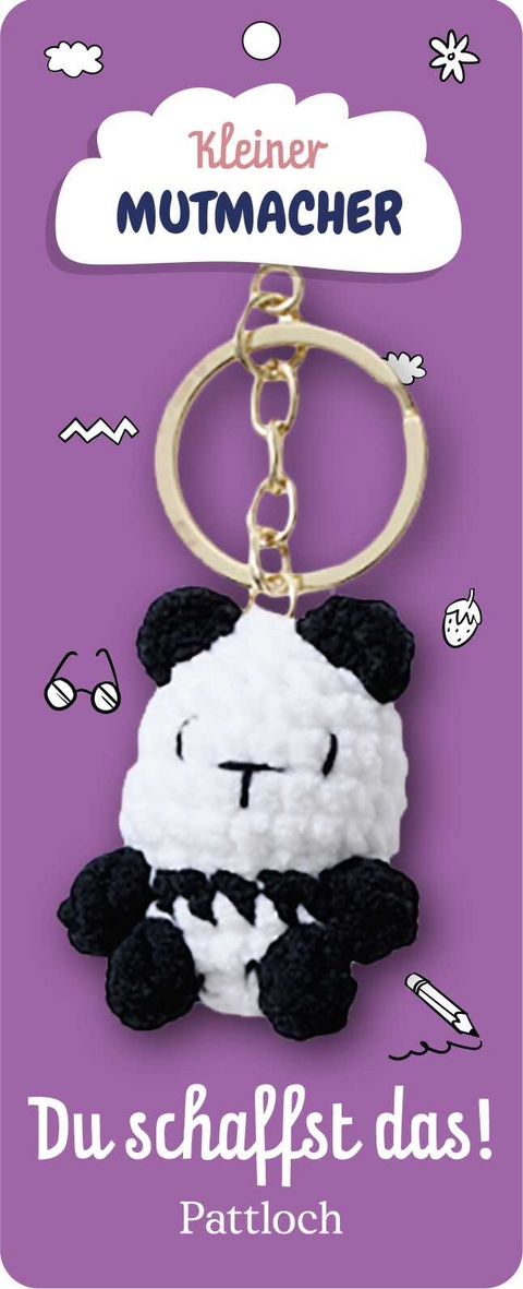 Kleiner Mutmacher, Schl&uuml;sselanh&auml;nger Panda - 