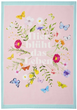 Blütenträume Geschirrtuch 