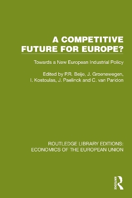 A Competitive Future for Europe?