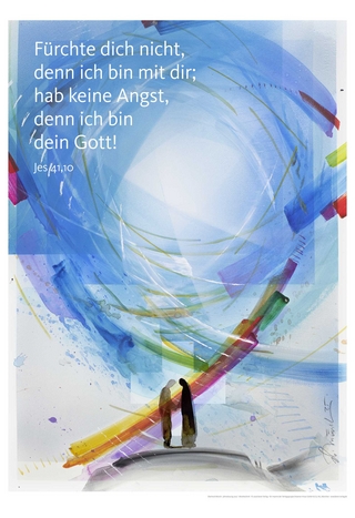 Jahreslosung Eberhard Münch 2027, Kunstdruck 63 x 92 cm