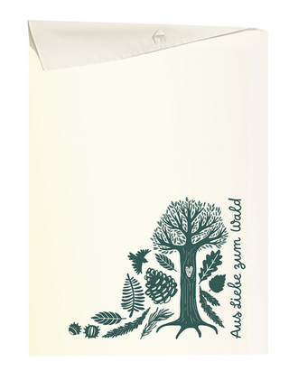 Geschirrtuch Baum - Aus Liebe zum Wald