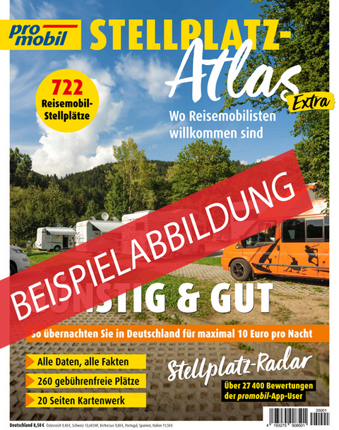 promobil Stellplatz-Atlas 01/2026