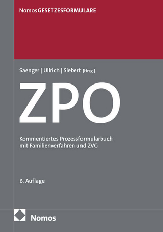 Zivilprozessordnung: ZPO