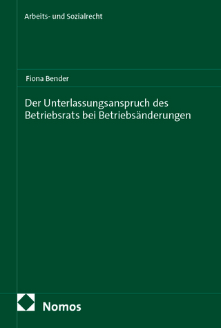 Der Unterlassungsanspruch des Betriebsrats bei Betriebsänderungen