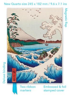 Utagawa Hiroshige: Sea at Satta (Foiled Quarto Journal)