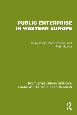 Public Enterprise in Western Europe