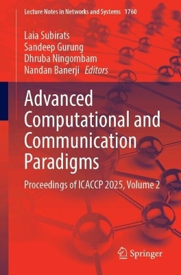 Advanced Computational and Communication Paradigms - 