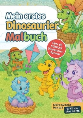 Mein erstes Dinosaurier-Malbuch - Svantje A. Lund