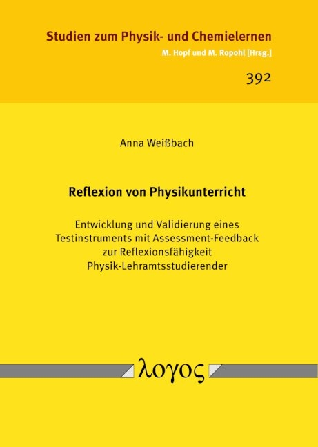 Reflexion von Physikunterricht - Anna Weißbach