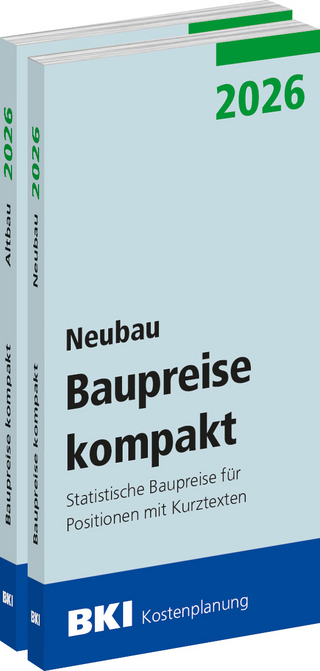 BKI Baupreise kompakt 2026 - Neu- und Altbau