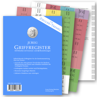 JUREG Griffregister für ZIEGLER / TREMEL