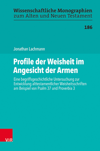 Profile der Weisheit im Angesicht der Armen