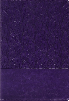 Amplified Holy Bible, Large Print, Leathersoft, Purple -  Zondervan