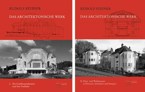Das architektonische Werk, Band 1&ndash;2 - Rudolf Steiner, Kurt Remund, Dino Wendtland