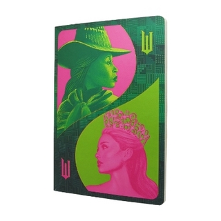 Pink Goes Good with Green (Wicked Collection) A4 Dot Grid Cahier