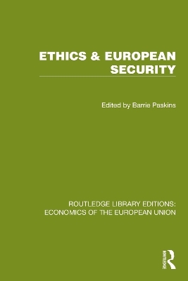 Ethics & European Security - 