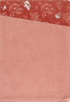 NIV, Thinline Bible, Large Print, Leathersoft, Pink, Red Letter, Thumb Indexed, Comfort Print -  Zondervan
