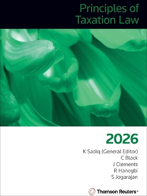 Principles of Taxation Law 2026 - Celeste Black, Jared Clements, Kerrie Sadiq