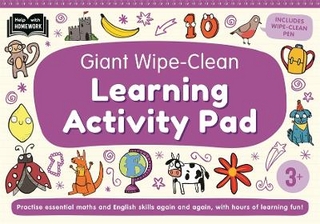 3+ Giant Wipe-Clean Learning Activity Pad