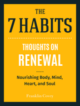 Thoughts on Renewal -  Stephen R. Covey