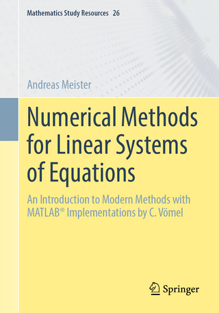Numerical Methods for Linear Systems of Equations